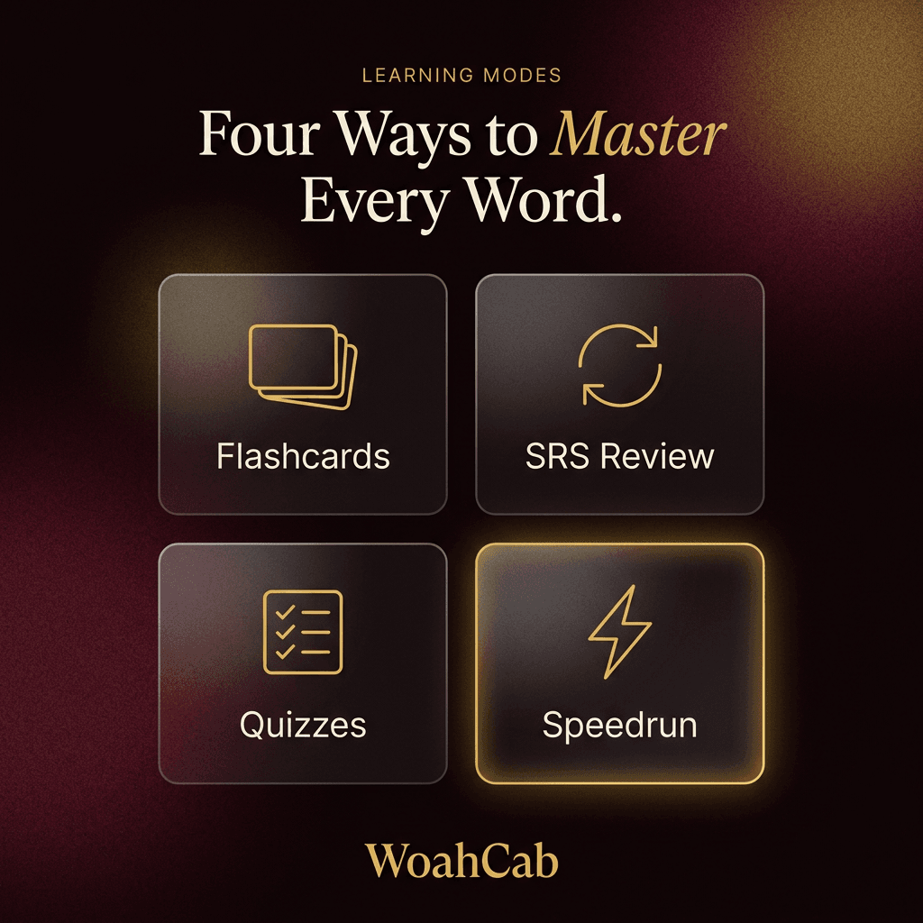 WoahCab Feature Spaced Repetition Calendar